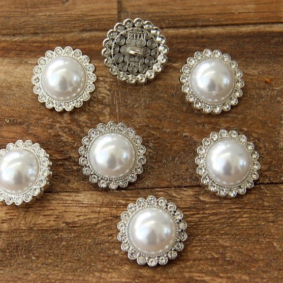 Helminappeja koristekivellä - 21 mm - 4 kpl - Go Handmade
3