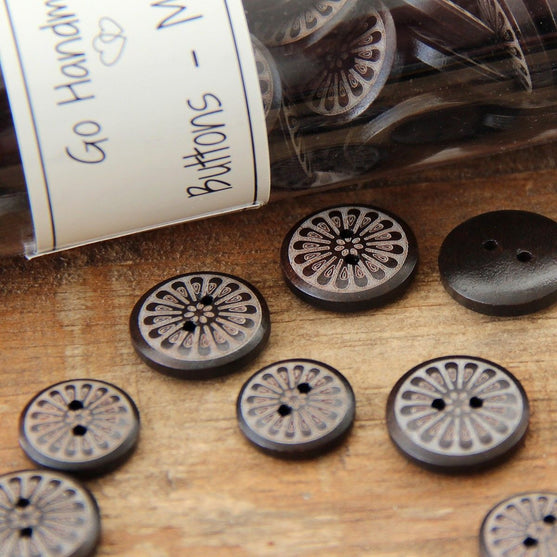 Päivänkakkara-nappeja - Go Handmade
2