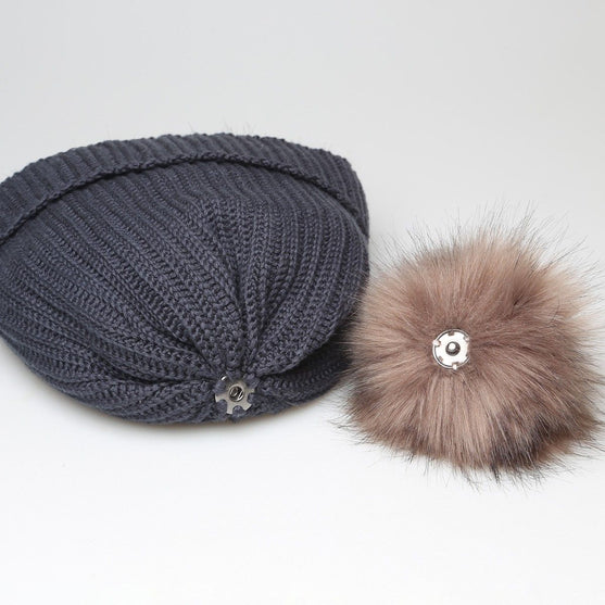 Pompon - Ruskea - Go Handmade
2