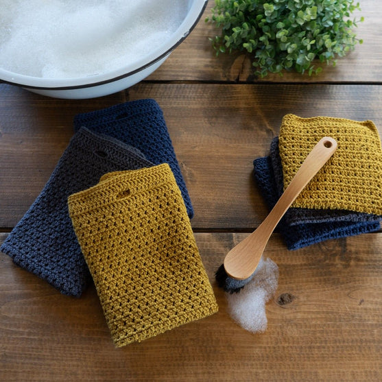 Couple – Virkattu keittiöpyyhe
2