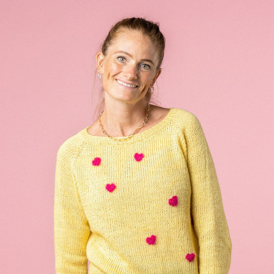 Pink Heart - Pusero - Pink Collection
2