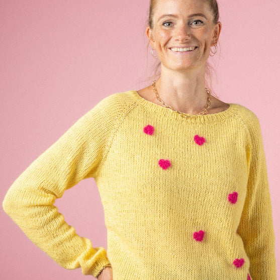 Pink Heart - Pusero - Pink Collection
3