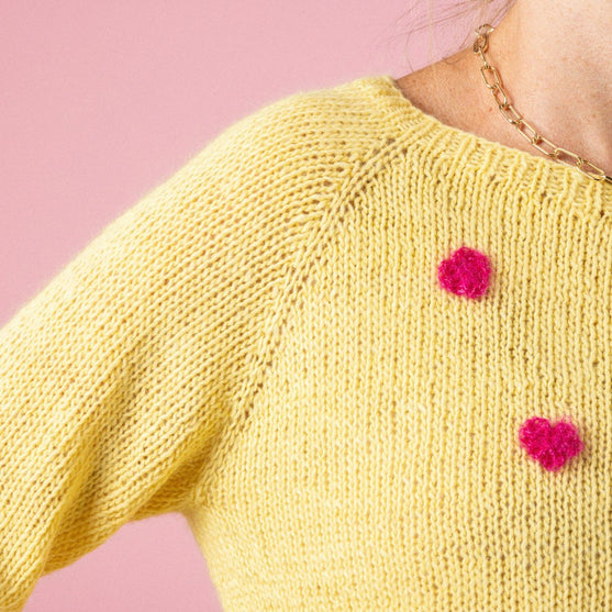 Pink Heart - Pusero - Pink Collection
4
