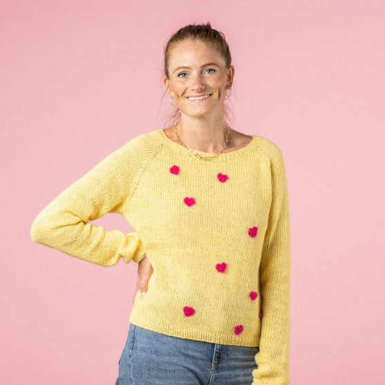 Pink Heart - Pusero - Pink Collection
8