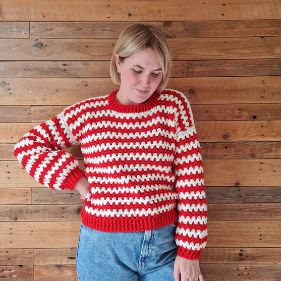 Candy Cane Stripes - Pusero
5