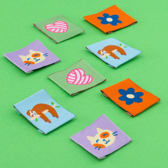 Etiketit Kuvioilla - Hobbii
4