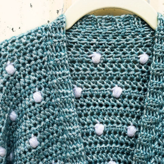 Cotton Candy Dot - Lasten neuletakki
3