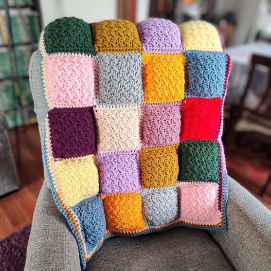 Soft Squares - Pehmustettu viltti
2