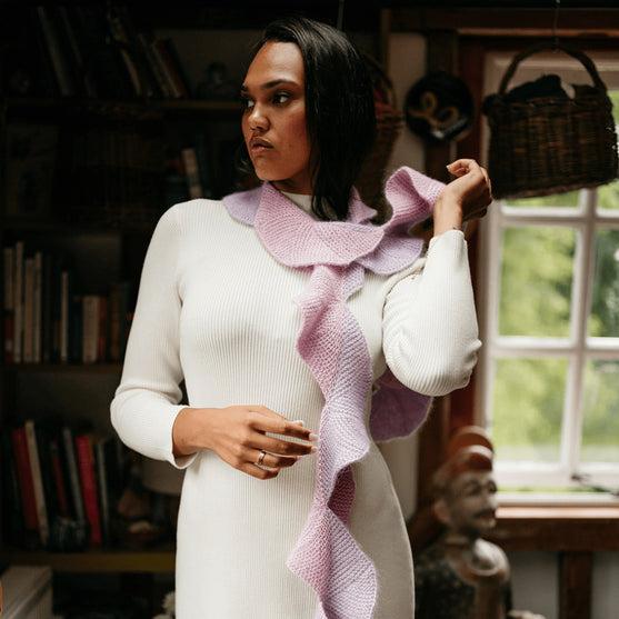 Undulate - Aina oikein viuhkahuivi
6