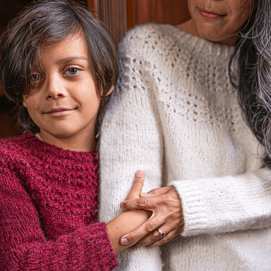 Lucia - Lasten neulepusero
4