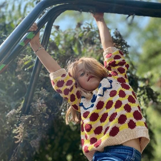 Ottoline – Lasten neulepusero
3