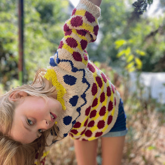 Ottoline – Lasten neulepusero
4