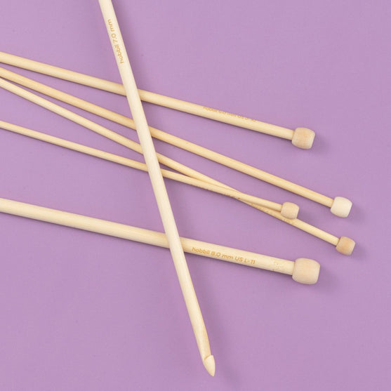 Bambuinen Tunisialainen Virkkuukoukku - 25 cm - Hobbii
6