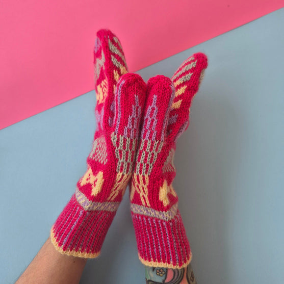 Bow Pop Mittens - Lapaset
8