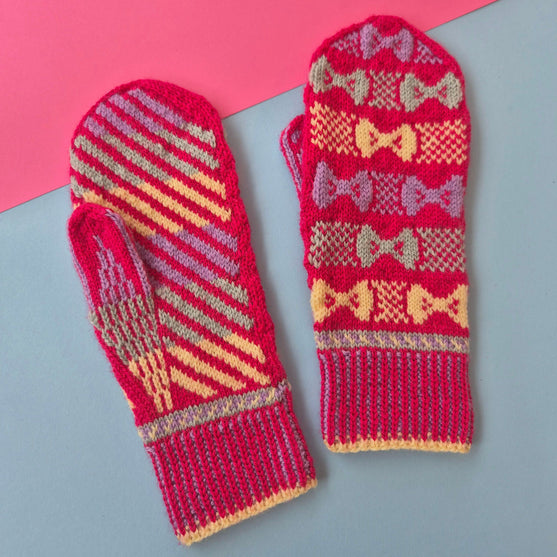 Bow Pop Mittens - Lapaset
5