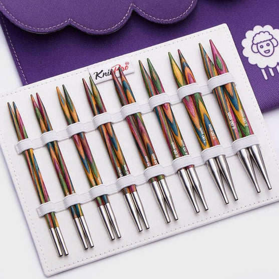 Symfonie Deluxe Vaihdettavat Pyöröpuikot - KnitPro
2