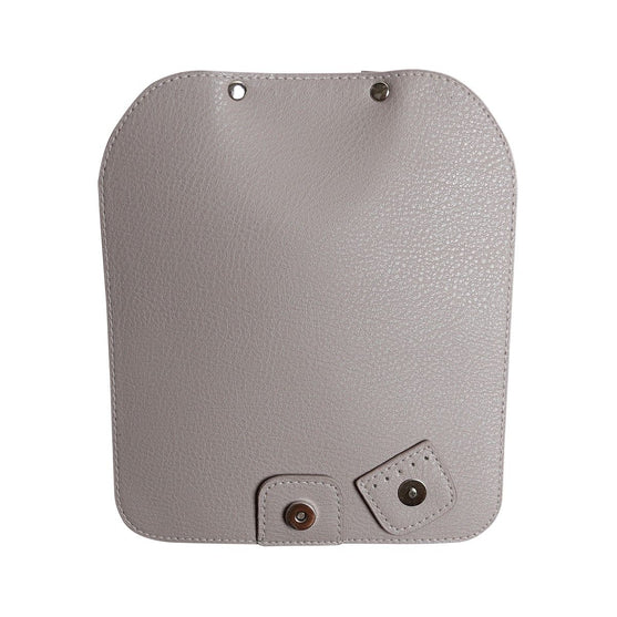 Laukkuläppä magneettisella painikkeella - Beige/Hopea - Go Handmade
6