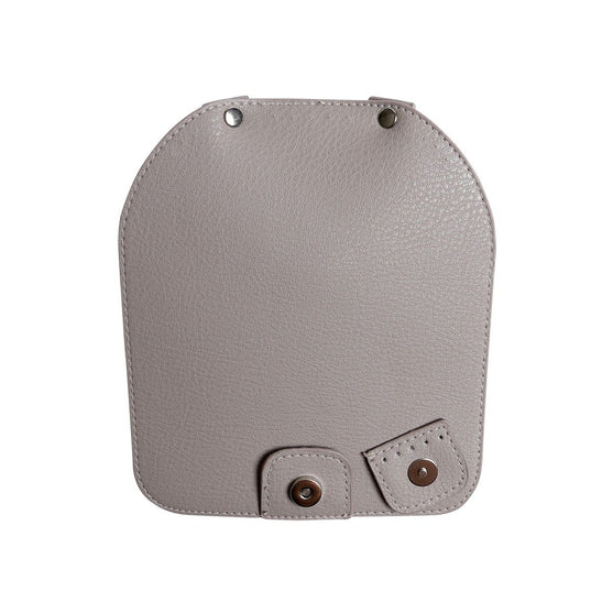 Laukkuläppä magneettisella painikkeella - Beige/Hopea - Go Handmade
5