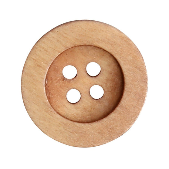 Puunapit - Round Groove - Vaaleat - Go Handmade
3