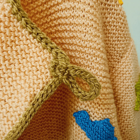 Applique Jacket – Lasten neuletakki
5