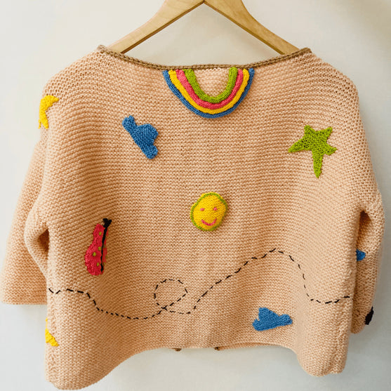Applique Jacket – Lasten neuletakki
3