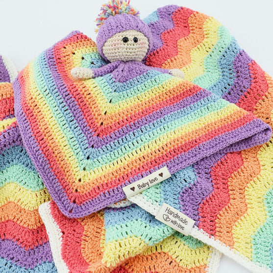 Kangasmerkit - Made with love - 3,5 cm - Go Handmade
6