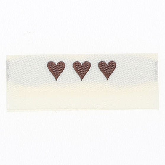 Kangasmerkit - Handmade with love - 5 cm - 10 kpl - Go Handmade
2