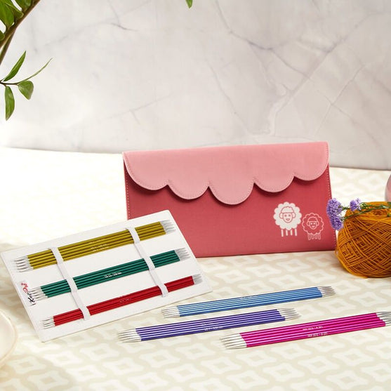 Zing Sukkapuikkosetti - 20 cm - KnitPro
2