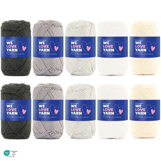 8/4 Cotton Color Pack 02 - We Love Yarn
3