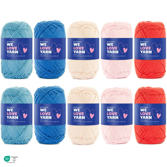 8/4 Cotton Color Pack 02 - We Love Yarn
2