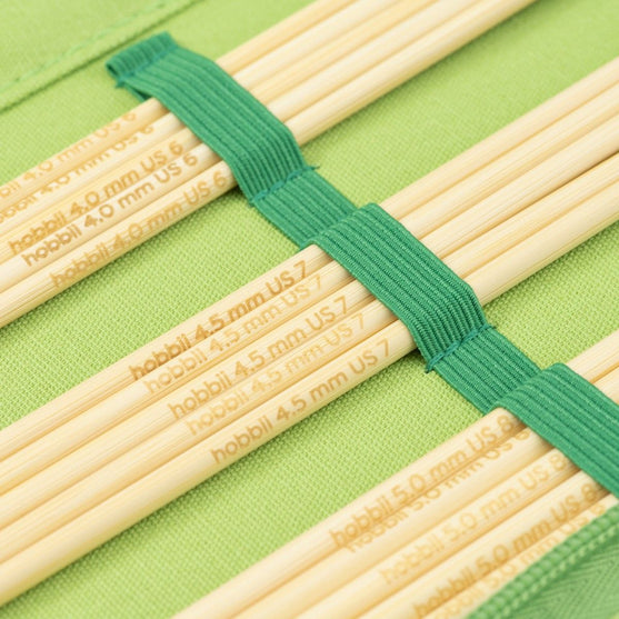 Bamboo-sukkapuikkosetti - 20 cm - Hobbii
4