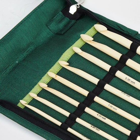 Bamboo- virkkuukoukkusetti - KnitPro
5