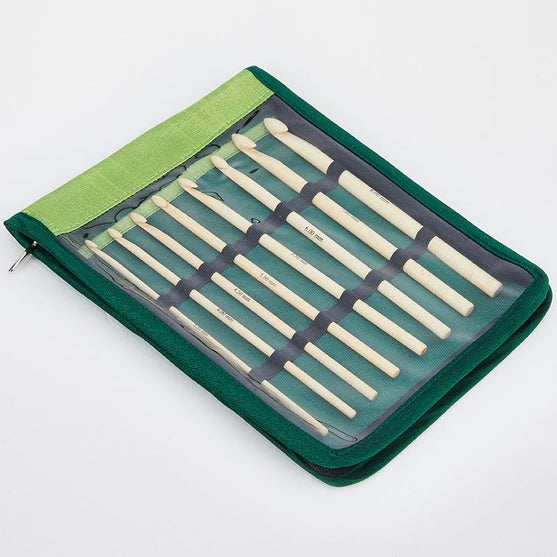 Bamboo- virkkuukoukkusetti - KnitPro
7