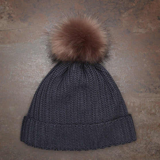 Pompon - Ruskea - Go Handmade
3