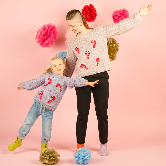 Candy Canes – Lasten villapusero
6