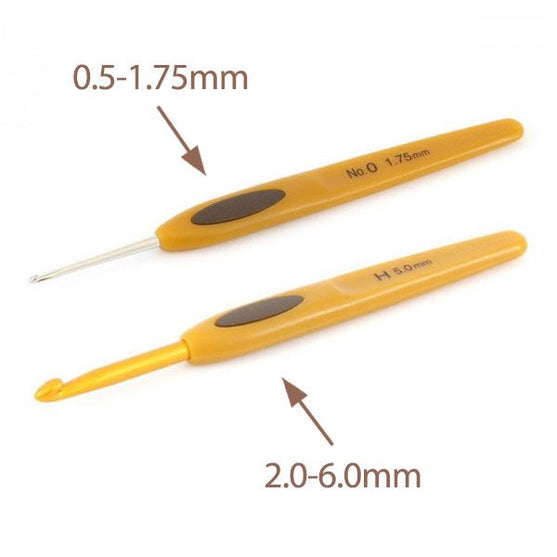 Soft Touch- virkkuukoukku - Clover
2