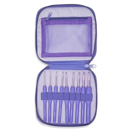 Cosmo Virkkuukoukkusetti - 9 Kokoa - Wisteria - Hobbii
8