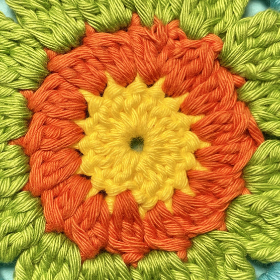 Hobbii Granny Square - Sunflower
3