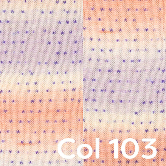 Dolce Sock Wool Dots - Hobbii
5