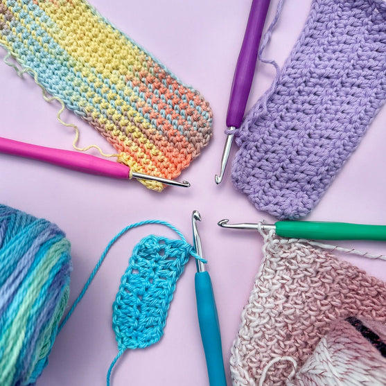 Easy Touch-Virkkuukoukkusetti - 11 kokoa - Hobbii
12