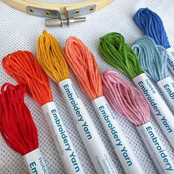 Embroidery Yarn Color Pack - Hobbii
6