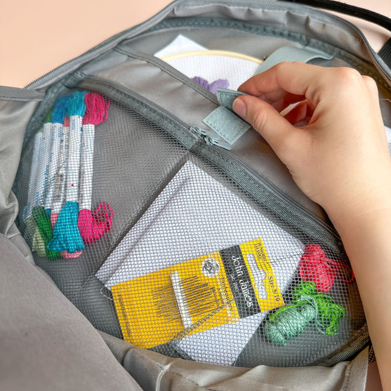 Kirjontaprojektien Laukku - Hobbii
7