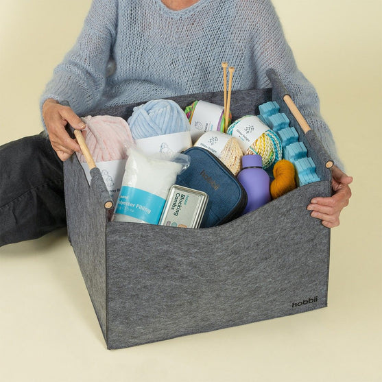 Iso Huovutettu Kori - Hobbii
3