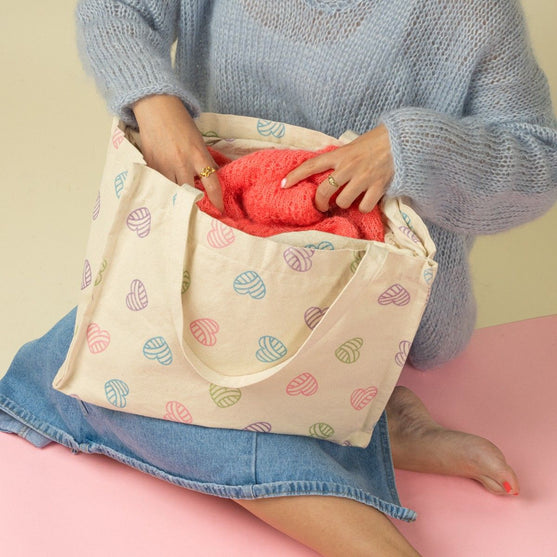 Canvas Shopper nyörikiristyksellä - Hobbii
6