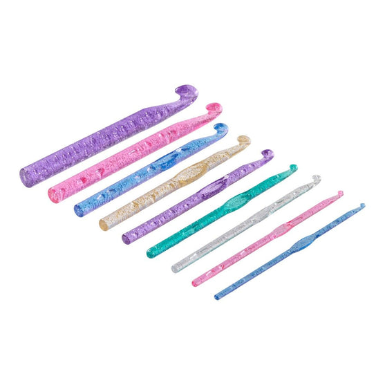 Glitter-Virkkuukoukku - Hobbii
8