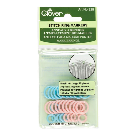 Pyöreä silmukkamerkki - Pieni - Clover
2