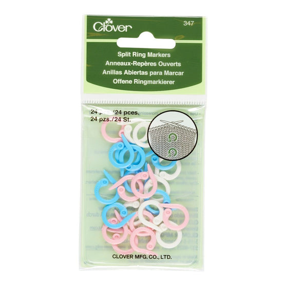 Silmukkamerkit - Avoin rengas - Clover
2