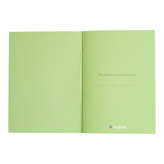 Weekly Planner Book - Kukkakuvio - Hobbii
2