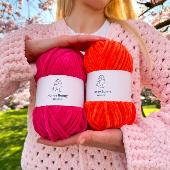 Hexi Honey Bunny Solid - Neulejakku
6