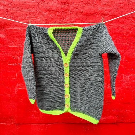 Contrast Cardi - Lasten neuletakki
4